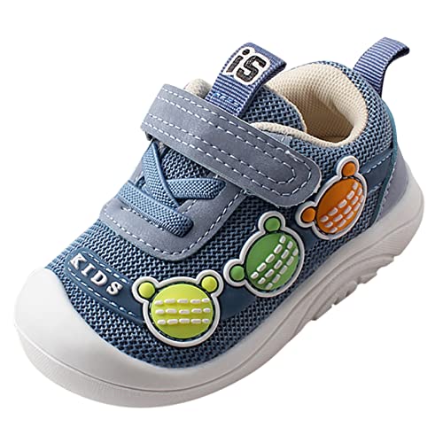 Youyu77 Baby Schuhe Mesh Sportschuhe Kinder Baby Kleinkind Schuhe rutschfeste Gummisohle Outdoor Kleinkind Wanderschuhe Infant Outfit Baby Mädchen Lauflernschuhe (Sky Blue, 21 Infant) von Youyu77