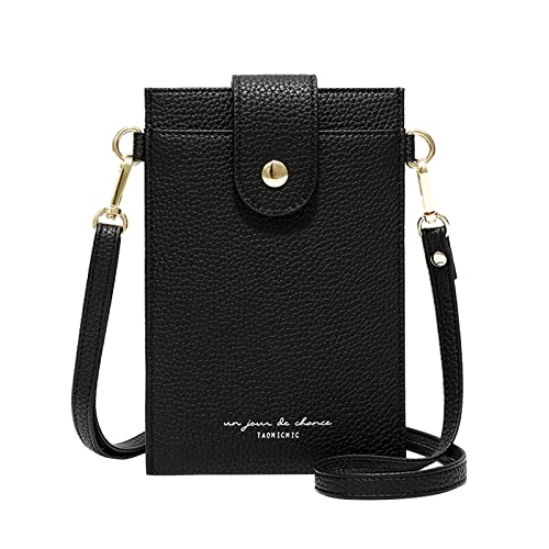 Youyu77 Coole Hosen Damen Mit Taschen Kleine modische, frische und süße Boho-Umhängetasche für Damen Schlüssel-RFID-Kartenetui Bauchtasche grün (Black, One Size) von Youyu77