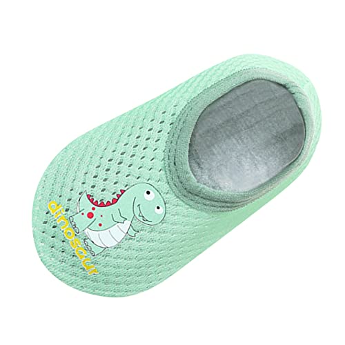 Youyu77 Kinder Kleinkind Socken Babyschuhe Mädchen Jungen Drucke 13 Jahre Atmungsaktiv Barfuß Die Schuhe Tierboden rutschfeste Cartoon Socken Baby Turnschuhe Jungen Schuhe 21 (A, 2-3 Years) von Youyu77