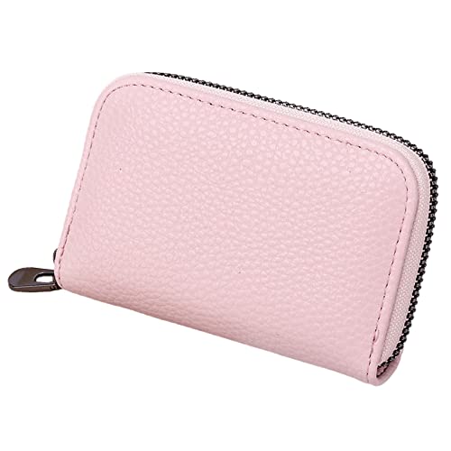 Youyu77 Kitkartenhüllen Damen Mode Reißverschluss ID Lange Brieftasche Einfarbig Frauen Haspe Geldbörse Mehrere Kartenfächer Clutch Bag Männer Handytasche Schlüssel-Multifunktionsetui (A, One Size) von Youyu77