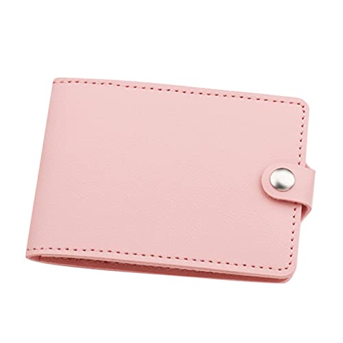 Youyu77 Kleine Geldbörsen Damen Rose Modische ID-Brieftasche, einfarbig, Geldbeutel, Kartenfächer, Führerscheinabdeckung, Clutch Bag Blumenmuster Halbmondtasche (A, A) von Youyu77