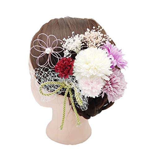 Japanische Accessoires Haare unsterblich Set Style Flower Kimono Flower Imitation Andere Kopfschmuck Licht von Yowablo