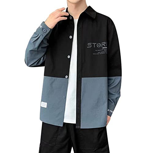 Männer Langarm Herbst Winter Casual Bedruckte Hemden Mode Top Bluse Shirts Hemd Karo Herren von Yowablo