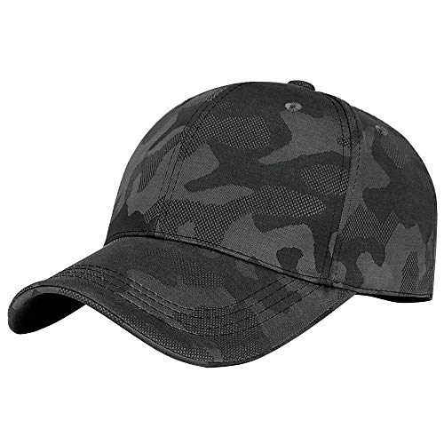 Unisex M鋘ner Frauen Camouflage Baseball Cap Hysteresenhut Hip-Hop Einstellbare Kappen (5Gr黱) von Yowablo