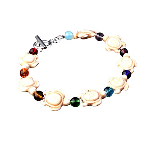 Yowablo Boho Wind Strand T?kis Schildkr?e Nat?licher Opal Schnalle Einfacher Schmuck Frauen Mode Klassisches Valentinstag Damen von Yowablo