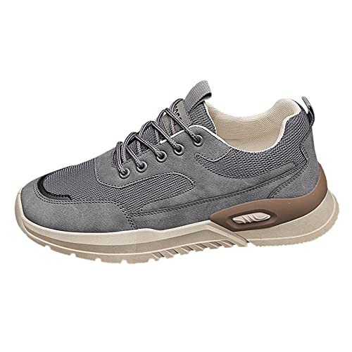 Yowablo Männer Low Top Atmungsaktive Laufschuhe aus PU und Mesh beiläufige Sportschuhe Bunte Schuhe Herren von Yowablo