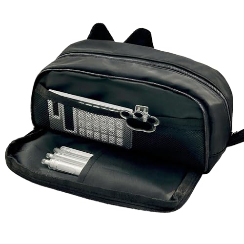 Yplkm Capybara Federmäppchen - Süße Cartoon Federtasche Für Die Schule - Tragbare Utensilientasche Für Schüler Jugendliche Kinder Kunst Kosmetik Makeup von Yplkm