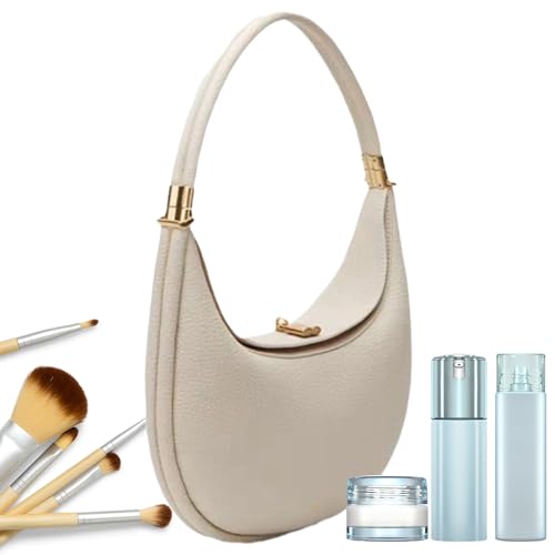 Yplkm Crescent Schultertasche | Damen Umhängetasche,Modische Tote Handtasche Aus Kunstleder Als Geldbörse Und Modeaccessoire Für Urlaub von Yplkm