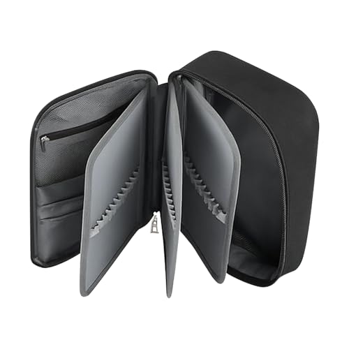 Yplkm Extra Großes Federmäppchen - 72-Fach Stiftetasche Schulmaterial Organizer | Aufbewahrungsorganizer Mit Herausnehmbaren Trennwänden Für Stifte Marker Buntstifte Schreibwaren Zubehör Mittel von Yplkm