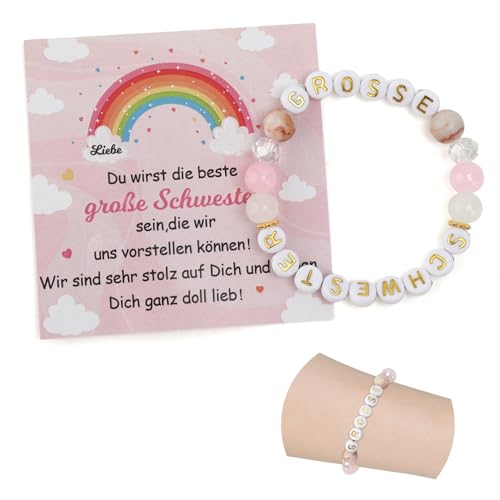Yritioa Schwester Geschenk,Geschenk Zur Geburt Mädchen,Armband Schwester,Geschenke Zur Geburt,Große Schwestern Geschenke,Armband Mädchen Yritioa Schwester Geschenk,Geschenk Zur Geburt Mädchen,Armband Schwester,Geschenke Zur Geburt,Große Schwestern Geschenke,Armband Mädchen von Yritioa