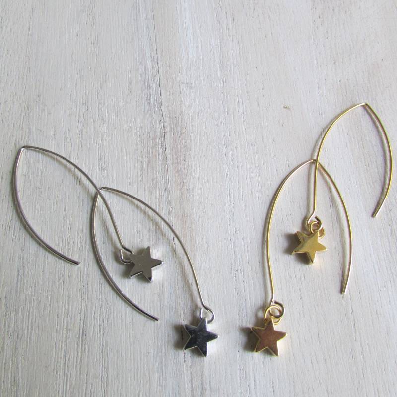 Sternohrringe, Sternbildohrringe Sternohrringe, Sternbildohrringe von YsArt