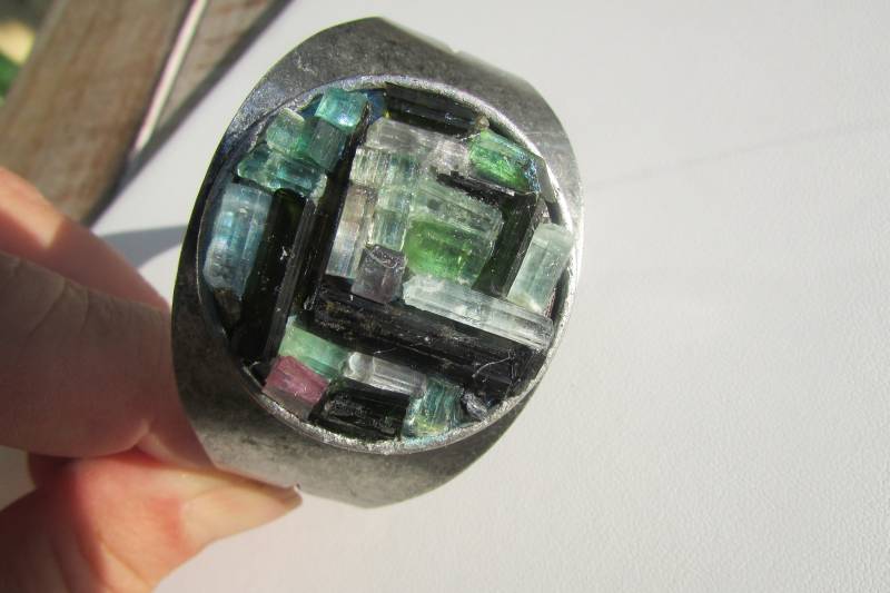 Turmalin Manschette Armband Turmalin Manschette Armband von YsArt