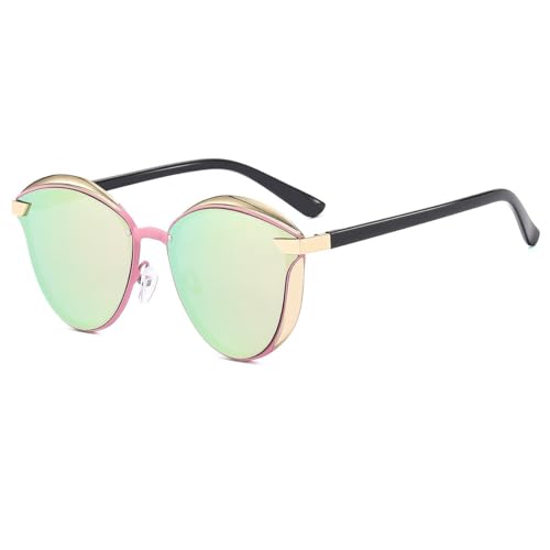 YsRoad Sonnenbrille – UV400 | Runde, verspiegelte, reflektierende Sonnenbrille | Metallrahmen | Unisex | zum Autofahren, Wandern, Angeln | Neue Sonnenbrillen für 2025 YsRoad Sonnenbrille – UV400 | Runde, verspiegelte, reflektierende Sonnenbrille | Metallrahmen | Unisex | zum Autofahren, Wandern, Angeln | Neue Sonnenbrillen für 2025 von YsRoad