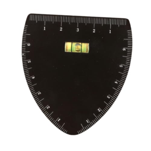 YsXoWiui Edelstahl Augenbrauen Schablone Symmetrisches Werkzeug Portabel Einfach zu Bedienen für Frauen Unterwegs Und zu Hause, V Shape von YsXoWiui