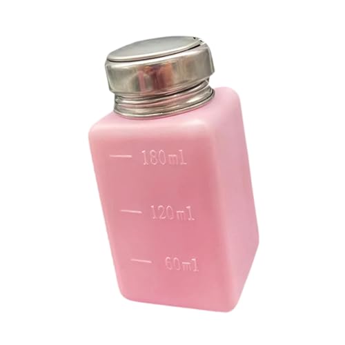 YsXoWiui Pumpflasche für Make Up Entferner, Nachfüllbar, Tragbarer Behälter, 180 Ml von YsXoWiui