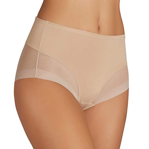 Ysabel Mora - Damen Hohe Microfaser-Slip mit Unsichtbarem Tüll Stil, Perfekte Passform und Schlanke Silhouette, Bequemlichkeit und Eleganz in jedem Detail von Ysabel Mora