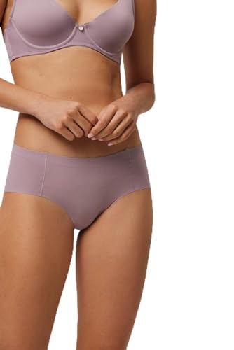 YSABEL MORA Midi-Slip aus Mikrofaser, Laser, optimaler Komfort und Halt, unsichtbar unter der Kleidung, diskrete Nähte, gewellter Bund, unterstützt keine Hygienerückgabe, Lila, M von Ysabel Mora