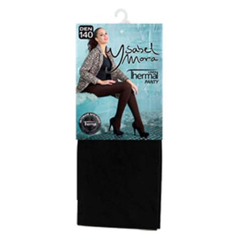 Ysabel Mora - Thermo-Panty Damen Wärme Winter, Weiche Bequeme Thermostrumpfhose, Kälteschutz, Nahtloses Design, Anpassungsfähig für Alle Körper, Serie Komfort. von Ysabel Mora