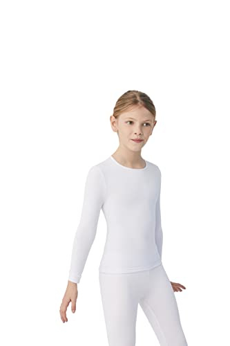 Ysabel Mora Kids White Thermal T-Shirt In Size 8 Years White von Ysabel Mora