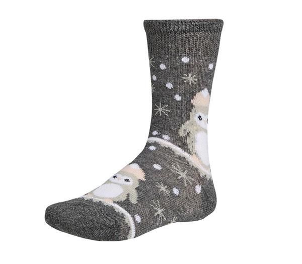 Ysabel Mora Socken mit Pinguin und Schneeflocken 2 Paar von Ysabel Mora