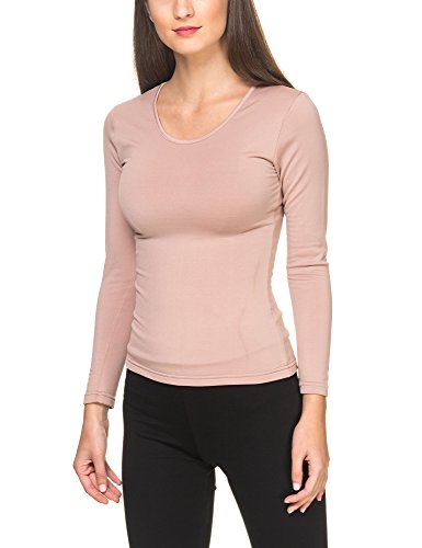 YsABEL MORA Damen Thermo-Shirt, 430-70002-VISON-M, Pink, 430-70002-VISON-M M von Ysabel Mora