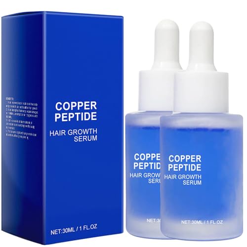 Fortschrittliches Kupfer-Peptid für Damen und Herren, Kupfer-Peptid-Haar, Kupfer-Peptide für Haare, für Männer und Frauen (2 Stück) von Ysaca