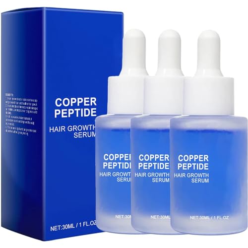 Fortschrittliches Kupfer-Peptid für Damen und Herren, Kupfer-Peptid-Haar, Kupfer-Peptide für Haare, für Männer und Frauen (3 Stück) von Ysaca