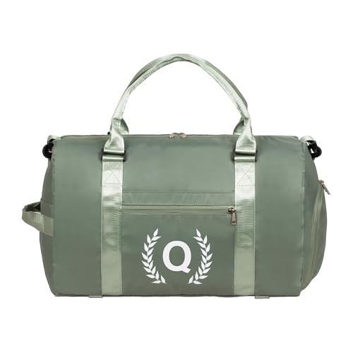 Turnbeutel für Damen, personalisierte Seesack mit Schuhfach, Sporttasche für Yoga & Tanz mit Nasstasche und Mattenriemen, Matcha-Grün, Q Turnbeutel für Damen, personalisierte Seesack mit Schuhfach, Sporttasche für Yoga & Tanz mit Nasstasche und Mattenriemen, Matcha-Grün, Q von Ysfensha