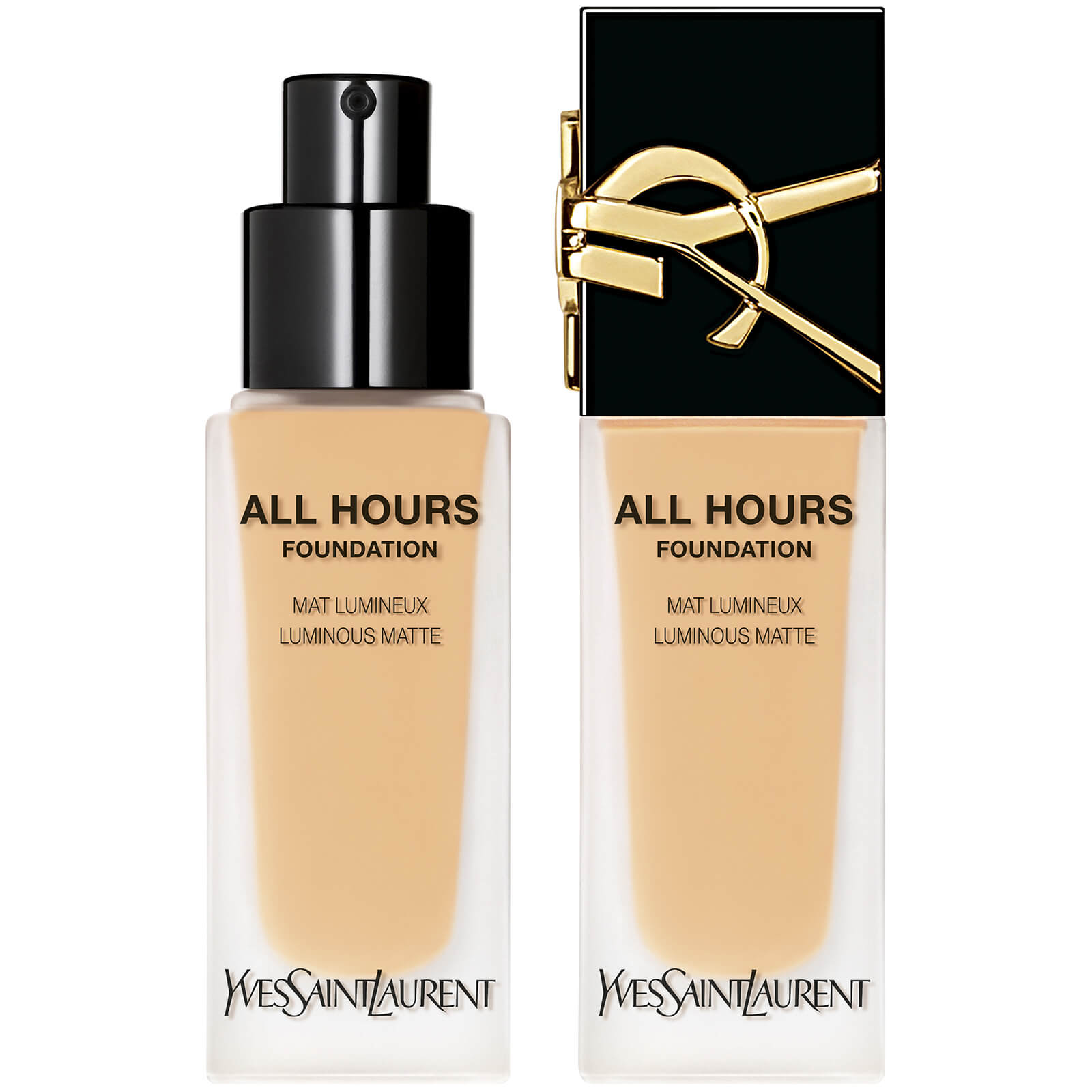 Yves Saint Laurent All Hours Luminous Matte Foundation with SPF 39 25ml (Various Shades) - LW4 von Ysl