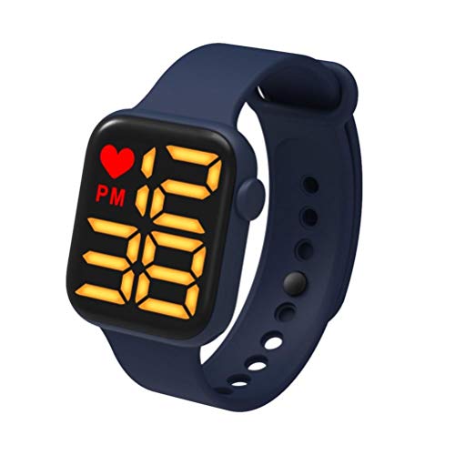 Digital Uhren für Kinder Jungen LED Sports Watch Wasserdichte Elektronische Uhr mit Quadratische Touchscreen Elektronische Kinderuhren von Ysoom