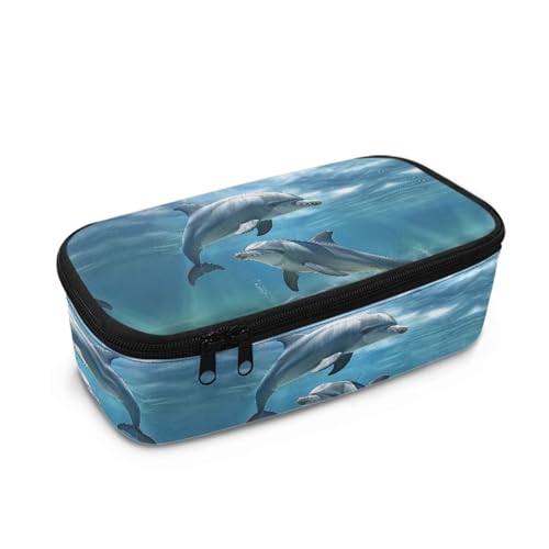 Yspwyqan Großes Federmäppchen, großes Fassungsvermögen, Federmäppchen, Federmäppchen mit mehreren Schlitzen, mit Ring zum Aufhängen, Geschenk für Kinder, niedliche Stiftebox für Kinder von Yspwyqan