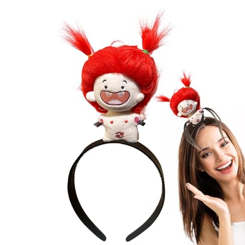 Ysvnlmjy Plüsch-Puppen-Haarreifen, Puppen-Stirnband - Haarreif mit Sternbild-Plüsch-Haarband | Tragbare Puppenhaar-Stirnbänder, Haarschmuck, Plüschpuppen-Kopfschmuck für Kinder von Ysvnlmjy