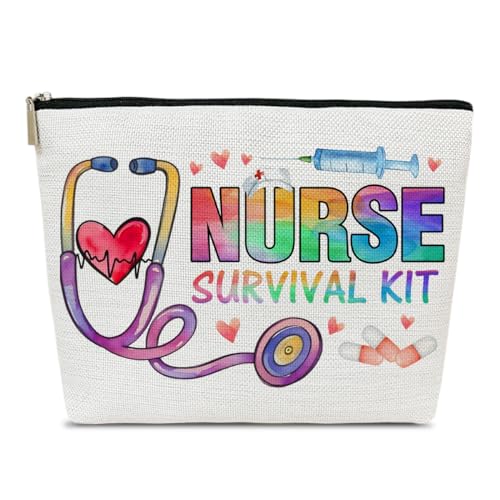 Ythuil Make-up-Tasche für Krankenschwestern, Geschenke für Frauen, Krankenschwester-Woche, Geschenke für Krankenschwestern, Anerkennungsgeschenke, registrierte Krankenschwestern, von Ythuil