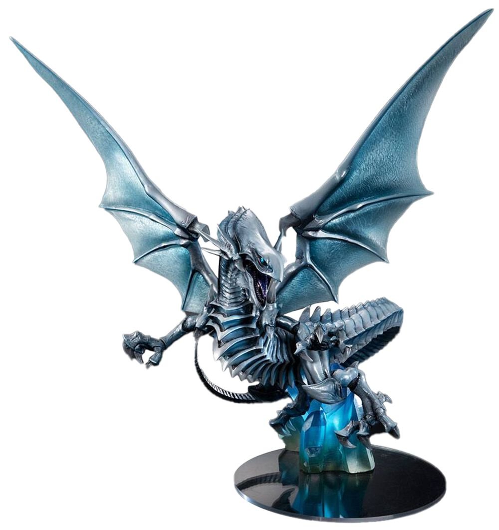 Yu-Gi-Oh! Duel Monsters Art Work - Blauäugiger weißer Drache (Holographic Edition) Statue multicolor von Yu-Gi-Oh!