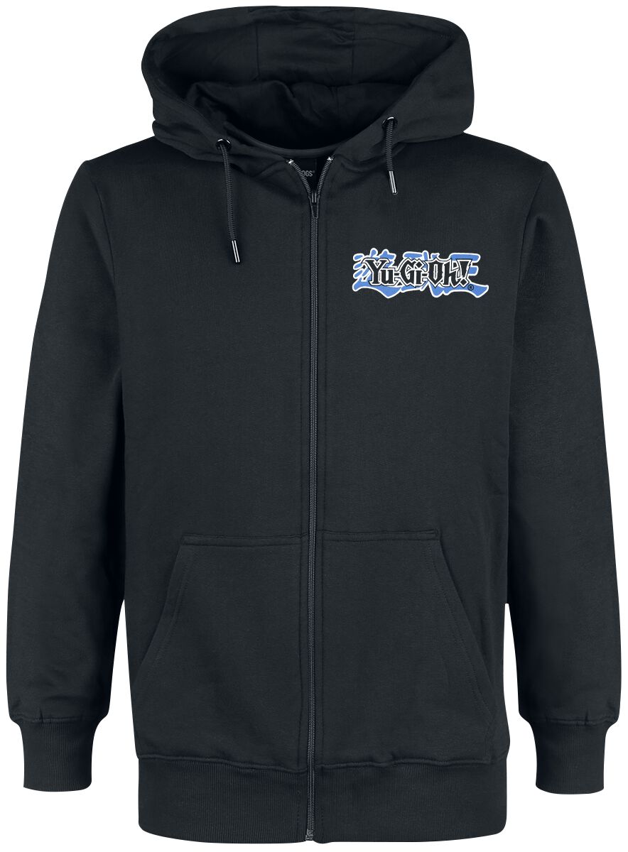 Yu-Gi-Oh! - Gaming Kapuzenpullover - Yu-Gi-Oh! Blue Eyes White Dragon - S bis XXL - für Männer - Größe XXL - schwarz Yu-Gi-Oh! - Gaming Kapuzenpullover - Yu-Gi-Oh! Blue Eyes White Dragon - S bis XXL - für Männer - Größe XXL - schwarz von Yu-Gi-Oh!