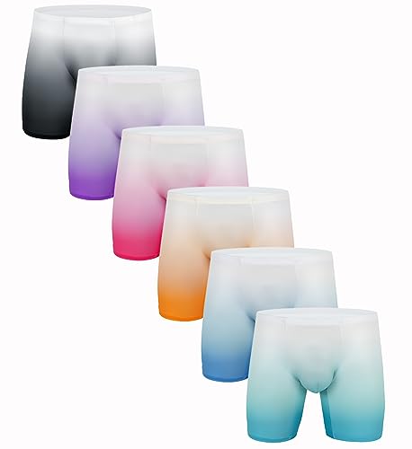 YuKaiChen Herren-Boxershorts, kein Hochrutschen, 6er-Pack 01 (N2305), X-Large von YuKaiChen