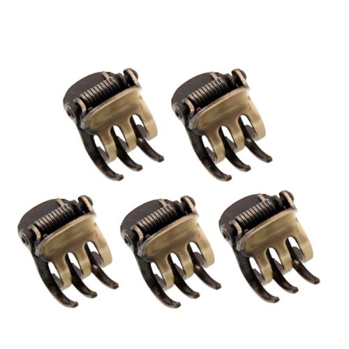 Mini-Metall-Haarklammern, Mini-Haarklammer, seitlicher Pony, Haarstyling-Werkzeug, Haarnadeln, Haarschmuck für Damen, Clips und Haarspangen, Haar-Accessoires, 5 Stück Mini-Metall-Haarklammern, Mini-Haarklammer, seitlicher Pony, Haarstyling-Werkzeug, Haarnadeln, Haarschmuck für Damen, Clips und Haarspangen, Haar-Accessoires, 5 Stück von YuanHolumid