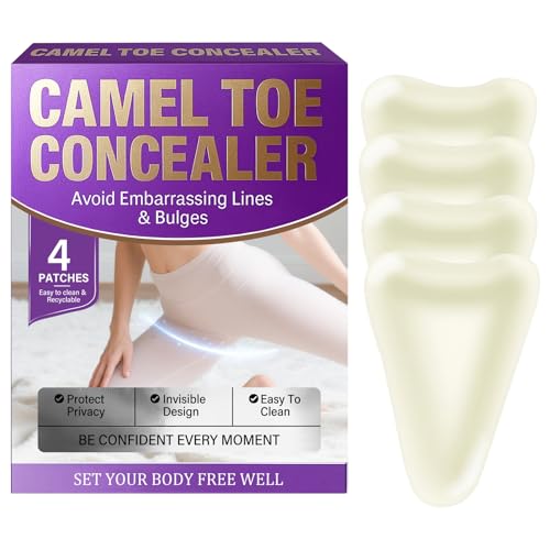 YuanKanJu Camel Toe Concealer, wiederverwendbarer Anti-Kamelzehen-Silikoneinsatz, spurlose und unsichtbare Camelzehen-Unterwäsche für Damen YuanKanJu Camel Toe Concealer, wiederverwendbarer Anti-Kamelzehen-Silikoneinsatz, spurlose und unsichtbare Camelzehen-Unterwäsche für Damen von YuanKanJu