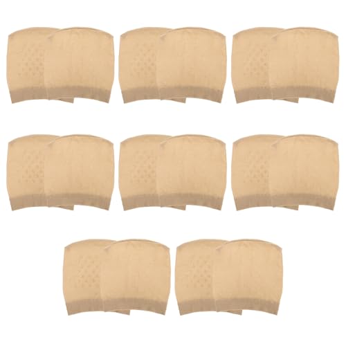 Yuanchu 8 Paar Unsichtbare Zehensocken Damen Halbesocken, Atmungsaktive Füßlinge mit Rutschfestes Silikonpunkte Vorfußsocken für High Heel von Yuanchu