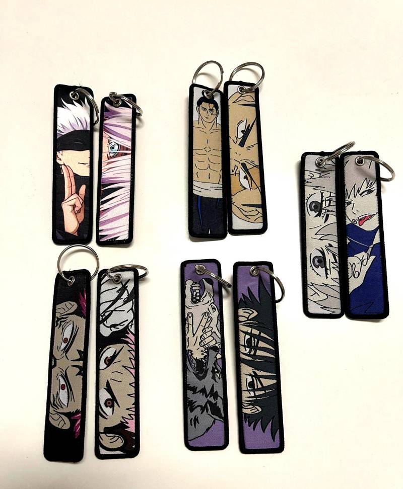 Last Pieces - Anime Bestickter Schlüsselanhänger Jet Tag Last Pieces - Anime Bestickter Schlüsselanhänger Jet Tag von Yubashiri