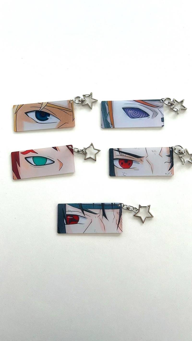 Last Pieces - Anime Bestickter Schlüsselanhänger Jet Tag von Yubashiri