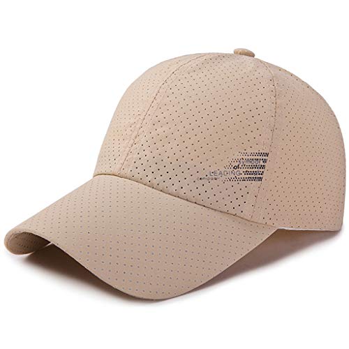 Yubenhong Baseball Cap Herren Sommer Damen Basecap100% Baumwoll Kappe Verstellbar Atmungsaktiv Einheitsgröße Baseball Bergspitzen Sport Baseballkappe Cotton Cap für Tennis Golf Reisen von Yubenhong