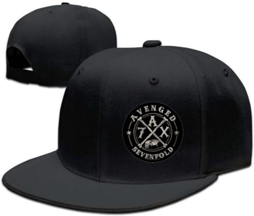 Fadah Avenged Sevenfold Band Custom Unisex Adjustable Streetwear Baseball Snapback Hip Hop Cap Hat Ash Black Fadah Avenged Sevenfold Band Custom Unisex Adjustable Streetwear Baseball Snapback Hip Hop Cap Hat Ash Black von YueBanWan