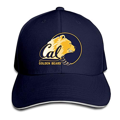 YueBanWan MeiSXue California Golden Bears Sandwich Baseball Cap Black Navy YueBanWan MeiSXue California Golden Bears Sandwich Baseball Cap Black Navy von YueBanWan