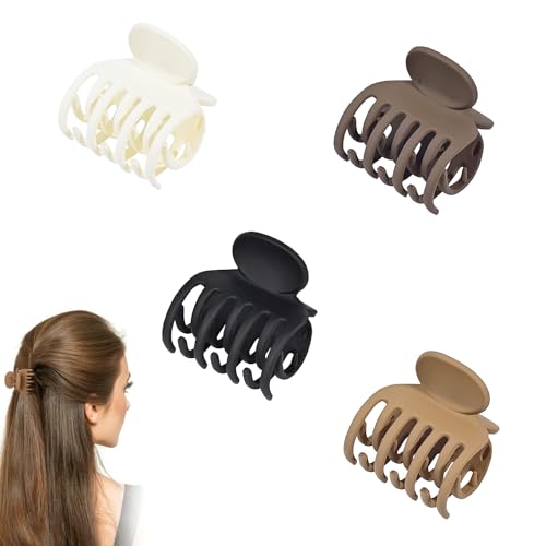 4 Stück Haarklammer Klein,Mini Haarklammern Kleine Haarspangen Kleine Haarklammern,Haarspange Klein,Haarspangen Damen Klein,Haarklammer Damen Set,Schmetterling Hair Clip,Haarclips Mädchen Klammern von YueJieSelected
