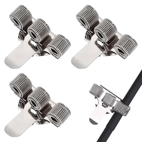 3 Stück Stiftehalter Kasack,Metall Dreilöcher-Stifthalter,Tragbarer Krankenschwester Pflege Zubehör,Pen Loop,Klemme Krankenschwester,Nurse Accessories,für Arzt Arbeit Notizbuch Stifte Halterung von YueJieSelected