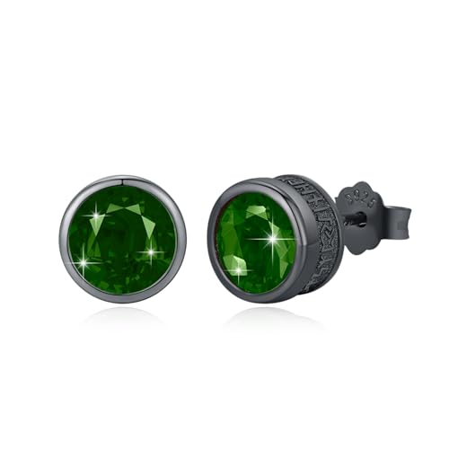 YueYuan Wikinger Ohrringe 925 Sterling Silber Nordischer Wikinger Schmuck Herren Ohrstecker Wikinger Runen Weihnachten Halloween Ostern Valentinstag Geburtstag Schmuck Geschenke für Herren Damen von YueYuan