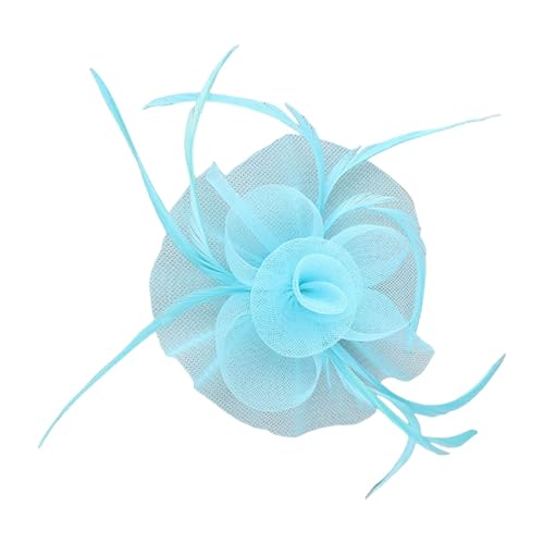 Damen Fascinators Stirnband Und Einer Gegabelten Clip 1920er Jahre Vintage Perlen Schleier Blume Mit Perle Feder Fascinators Hut Für Damen Mädchen Tea Party Hochzeit Kirche von YueYue