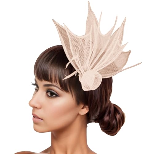 Damen Fascinators Weiß Blume Mesh Feder Fascinator 1920er Jahre Vintage Perlen Schleier Blume Mit Perle Feder Fascinators Hut Cocktail Party Tea Kopfbedeckung Damen Mädchen Damen Fascinators Weiß Blume Mesh Feder Fascinator 1920er Jahre Vintage Perlen Schleier Blume Mit Perle Feder Fascinators Hut Cocktail Party Tea Kopfbedeckung Damen Mädchen von YueYue