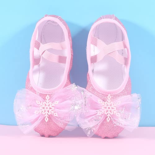 Kinderschuhe Tanzschuhe Warm Dance Ballett Performance Indoor Schuhe Yoga Tanzschuhe Turnschuhe 26 (29.5 Little Child) von YueYue